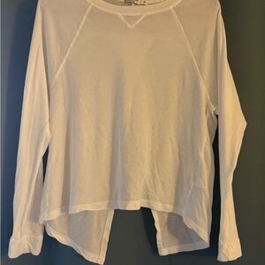 Stateside white long sleeve shirt - size  XS